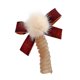 thumbnail image 1 of Lazo para el pelo con forma de cable telefónico para mujer, cuerda elástica de goma para el pelo, accesorio para el pelo para niña, 1 of 4