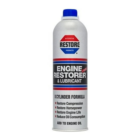 Restore (00016) 8-Cylinder Formula Engine Restorer and Lubricant - 16 (Best Engine Repair Additive)
