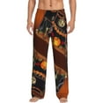 thumbnail image 5 of Mens Pajama Pants, Halloween Decoration Soft Sleep & Lounge Pants for Men, Cuteness Casual PJ Bottoms Pants with Pockets, 5 of 7