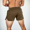 thumbnail image 7 of Gym Shorts Men Summer Casual Elastic Mid Waist Straight Leg Athletic Workout Running Jogging Shorts with Pockets, 7 of 7