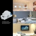 thumbnail image 3 of Microwave Light Switch, White Sensor Light Switch, Convenient Basement Bathroom Garage For Closet, 3 of 8