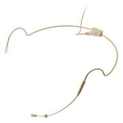 AVTronics Headworn AVT2EATC Dual Earpiece Microphone- Cocoa, compatible with Kingdom or Audio-Technica, superb audio with added stability and comfort.