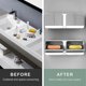 thumbnail image 3 of Bar Soap Holder for Shower Wall with Hooks, 2-in-1 Wall Mounted Soap Dish for Shower/Kitchens/Bathroom, Adhesive Soap Boxes, 3 of 4