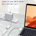 thumbnail image 2 of Tipo C hembra a compatible con adaptador de 2 cables, adecuado compatible con Air / Pro 45w 60w, 2 of 5