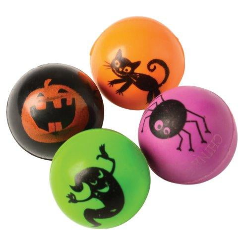 HALLOWEEN BOUNCE BALLS 27MM (SET OF 8)