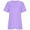 Purple, variant on MIXUE Womens Tops Summer Ribbed Solid Color Round Neck Short Sleeve Casual Tee Shirts Streetwear,Purple,XL