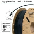 thumbnail image 4 of Geeetech 3D Printing PLA Carbon Fiber Filament 1.75mm Dimensional Accuracy +/- 0.03mm 1kg(2.2ib) blue, 4 of 7