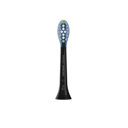 Philips Sonicare - Premium Plaque Control Brush Heads (4-Pack) - Black