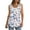Z-Multicolor-linen shirts, variant on Boho Tank Tops for Women Sleeveless Scoop Neck Ribbed Trim Long Tanks Casual Floral Print T Shirts Plus Size Curved Hem Tanks