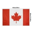thumbnail image 3 of DPTALR Drapeau du Canada 3 X 5 Pi Drapeau Utilisé pour la Décoration Extérieure et Intérieure, 3 of 9