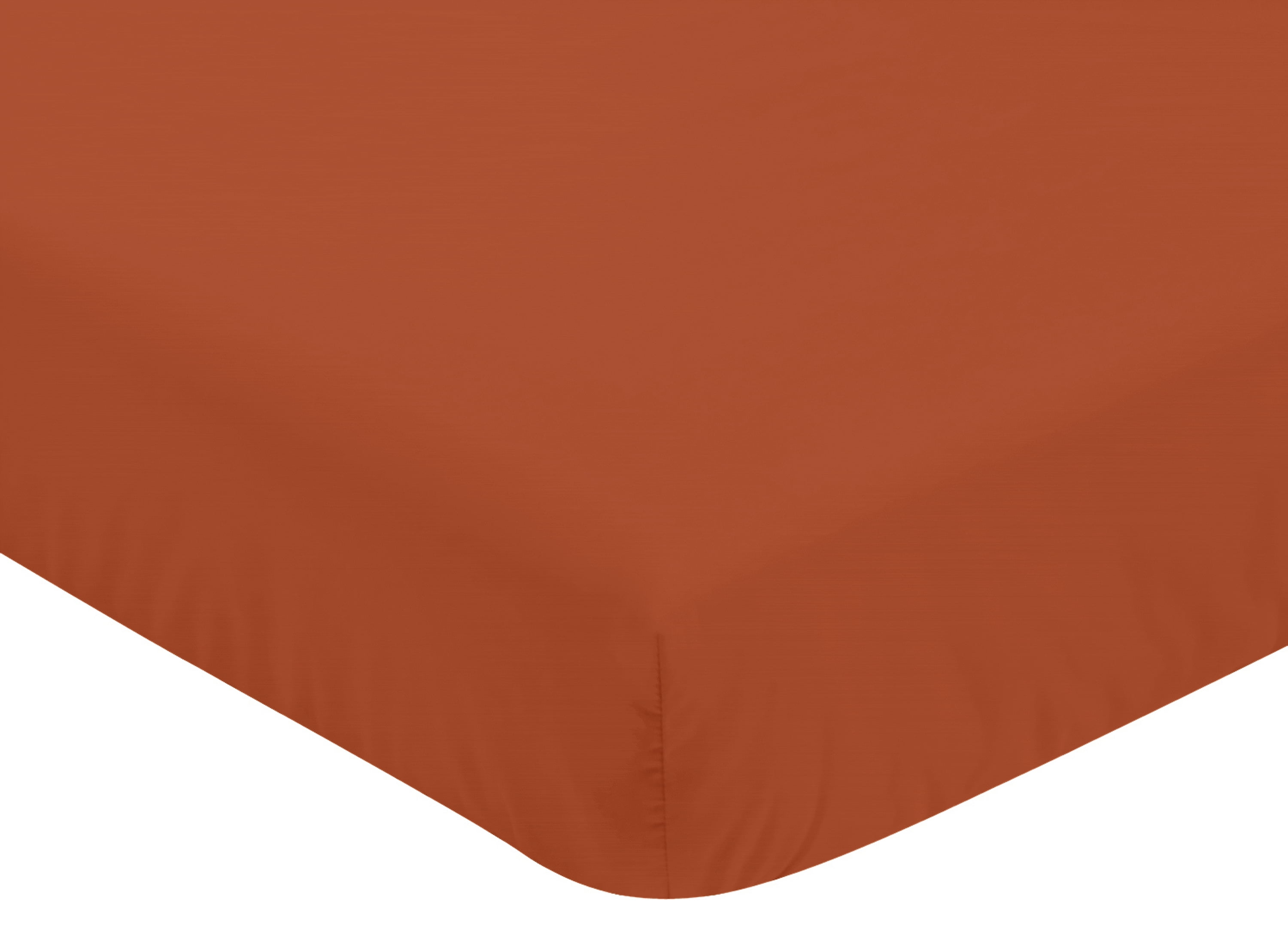 Sweet Jojo Designs Boho Floral Wildflower Rust Orange Ivory Off White 4 Piece Crib Bedding Set