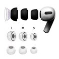 thumbnail image 2 of 1 Pair For AirPods Pro Ear Tips Memory Foam Tips Anti Slip Earbuds Ear Cushion Replacement Earphone Ear Pads Small Medium Large, 2 of 5