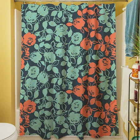 Anna Rose - Manual Woodworkers & Weavers Anna Rose V Shower Curtain