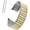 Two-Tone, variant on Blekon Original Stainless Steel Women Stretch Classics Watch Band Pins Included Only Fits 18mm Watch