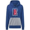 thumbnail image 2 of Women's Levelwear Royal LA Clippers Bonfire Pullover Hoodie, 2 of 3