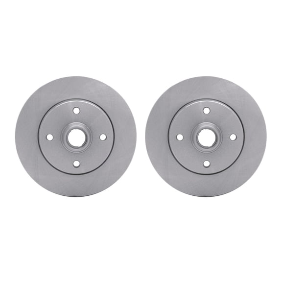 Dynamic Friction Company Front Brake Rotors 6002-02004