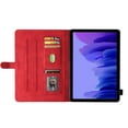 thumbnail image 7 of Case for Samsung Galaxy Tab A7 10.4 SM-T500/T505, Slim Folio Stand Protective Premium Leather Shockproof Tablet Cover,Red, 7 of 7