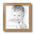thumbnail image 2 of ArtToFrames 8" x 8" Gold Leaf with Bead Compo Picture Frame, 8x8 inch Gold Wood Poster Frame (WOM-4761), 1 Pack, 2 of 8