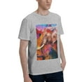 thumbnail image 2 of Bingfone Oil Paintings Of Elephants Men'S Loose Fit Short-Sleeve Pocket T-Shirt, 2 of 7