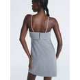 thumbnail image 3 of Scoop Women’s Fold Over Bandeau Neck Mini Dress, Sizes XS-XXL, 3 of 5