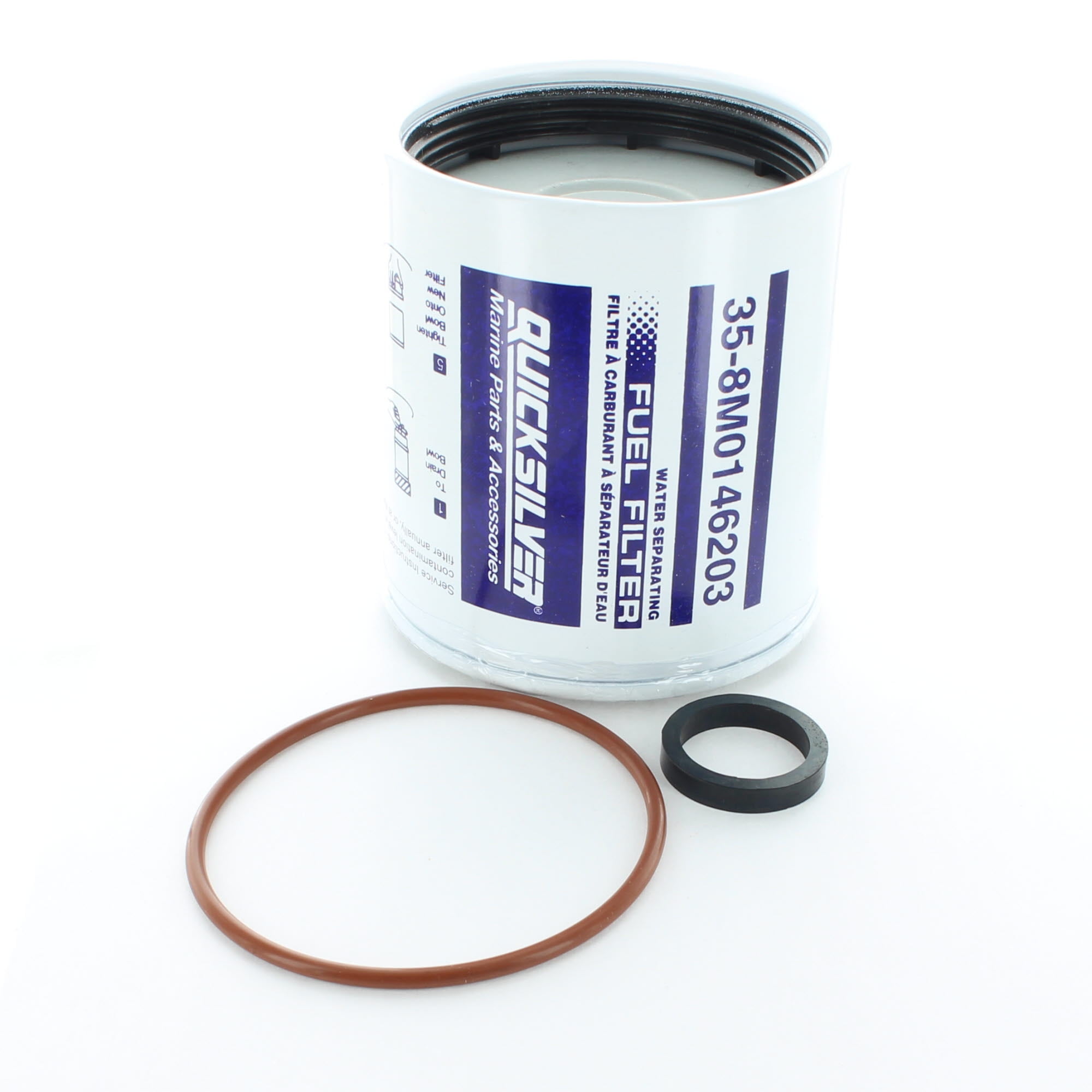 Quicksilver New OEM Water Separating Fuel Filter, 8M0146203