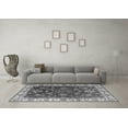 thumbnail image 3 of Ahgly Company Indoor Square Oriental Gray Industrial Area Rugs, 4' Square, 3 of 4