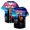 HL14787, variant on Korolova Merch Baseball Jersey Men/Women Casual Thin button Baseball uniform Oil Slick Custom Jersey Style3