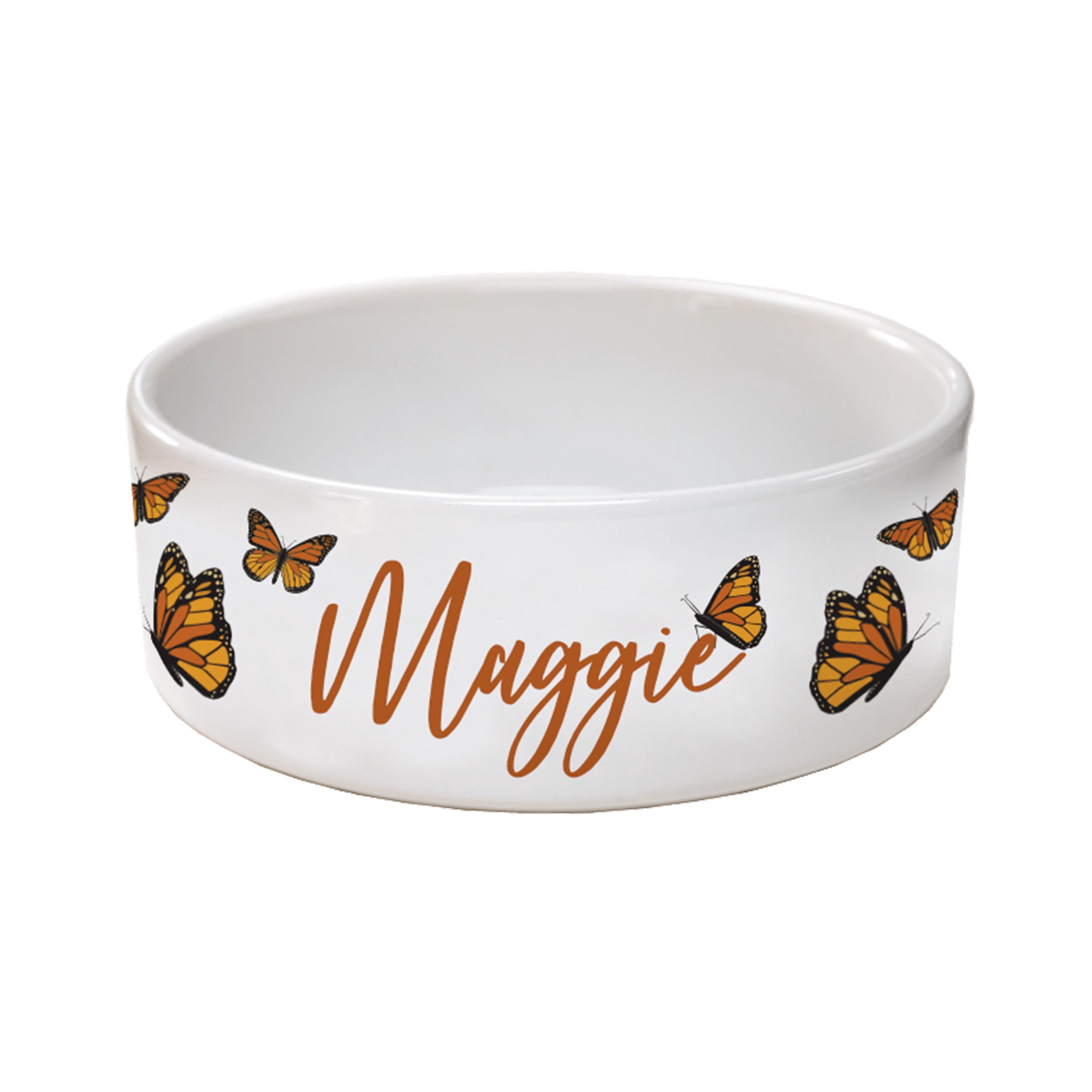 JPPlus Ceramic Sublimation Bowl, Gloss White, 7" Diameter Food Safe For Pet Bowls, Candy Bowls, Key Dish for Dye Sublimation Heat Transfer (7 Inch (Case of 12))