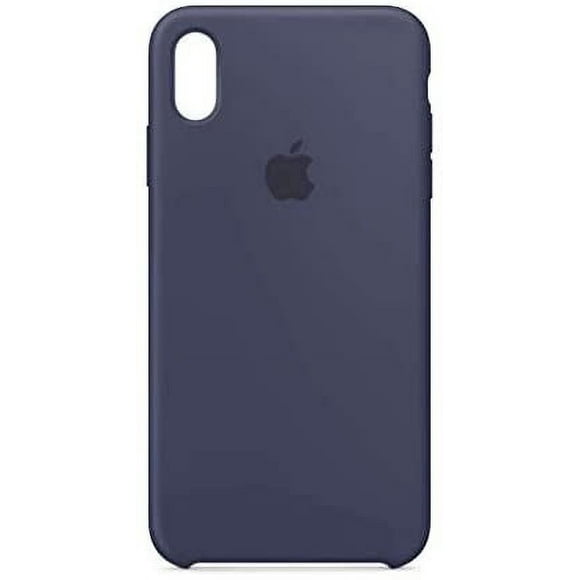 Apple Funda de Silicona para iPhone XS Max - Azul Medianoche