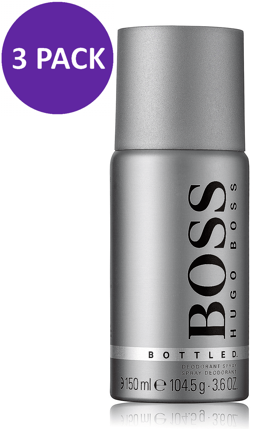 HUGO BOSS HUGO BOSS 6 Deodorant Spray For Men, 150 ML (3 PACK