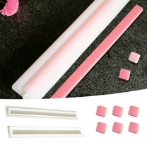 Silicone Soap Mold, Silicone Candle Tube Mold, Multi-Shape DIY Craft Tool, DIY Soap Mold, Ideal for Homemade Soaps, Candles & Gift Crafting Use(Square)