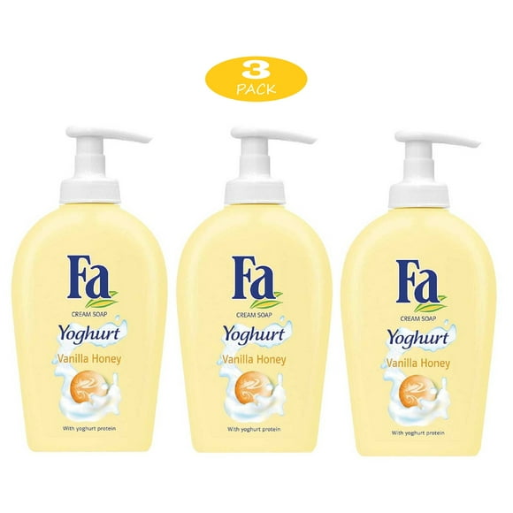Fa Liquid Soap,Yoghurt Vanilla Honey, 8.5oz - Pack of 3