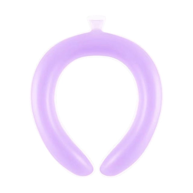Cool Neck Ring Portable Neck Cold Ice Pack para el calor del verano Púrpura Sywqhk Libre de BPA