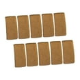 thumbnail image 4 of 10 piezas de sujetadores elásticos para cinturones de pantalones. Ámbar, 4 of 9