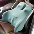 thumbnail image 5 of Huanglei Back Support Pillow For Chair Lumbar Support Pillow For Car Gaming Chair Memory Foam Back Cushion With Removable Pillowcase Ergonomic For Improve Sitting Posture, 5 of 5
