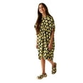 thumbnail image 4 of Regatta Girls Orla Kiely Spinning Flower Towelling Robe, 4 of 5