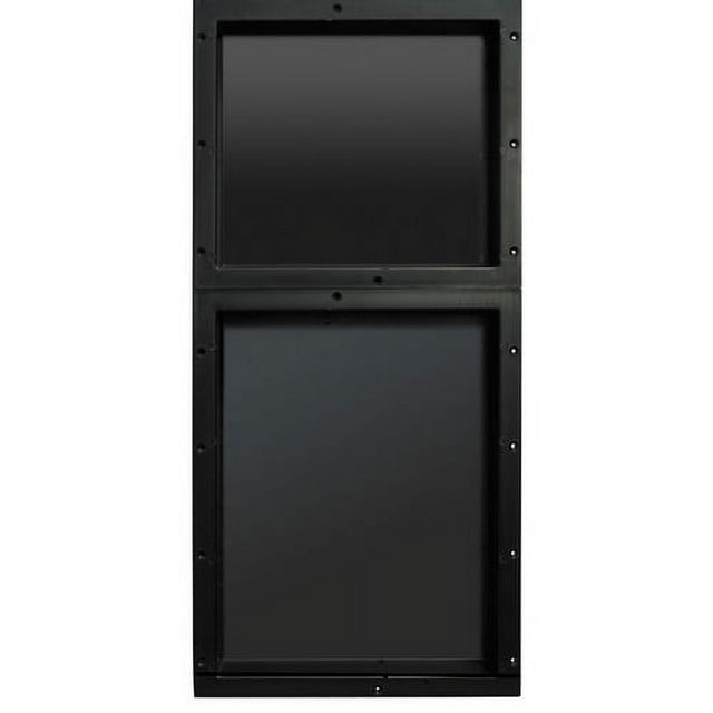 Tile Redi USA RND1614S-20 Redi Shower Niche, 34" H X 16" W, Black