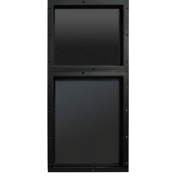 Tile Redi USA RND1614S-20 Redi Shower Niche, 34" H X 16" W, Black