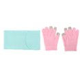 thumbnail image 3 of Juego de guantes de gel para spa, 1 par de gel hidratante, máscara para envolver el cuello, guantes hidratantes, respuesta rápida, 3 of 8