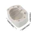 thumbnail image 3 of Shisuyan 1 Pc Small And Exquisite Halloween Pumpkin Shaped Silicone Baking Mold, 3 of 9