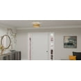 thumbnail image 5 of LIZ1716GFL Quoizel Lighting Liza - 3 Light Semi-Flush Mount In Modern Style-9.5 Inches Tall and 16 Inches Wide, 5 of 7