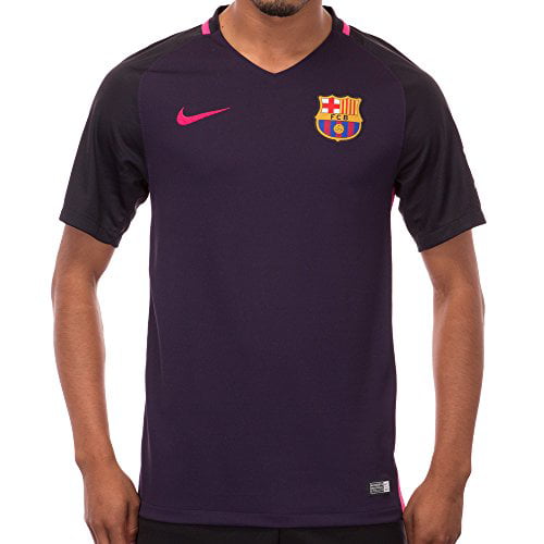 Tweet weer Tegenwerken Nike Men's Barcelona 2016/2017 Away Soccer Jersey (Purple) Small -  Walmart.com