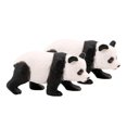 thumbnail image 1 of Figuras de acción de juguete para decoración del hogar, ideales para simular animales y aprender a simularlos. Panda, 1 of 9