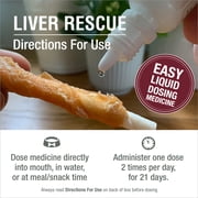 HomeoPet LIVER RESCUE, Liver Health Support Drops for Pets, 15 mL