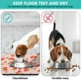 thumbnail image 3 of Pet Feeding Mat with Red Berry and Flowers Print, Durable Dog Food Mat, Absorbent, Non-Slip, Quick Dry, Easy Clean Mat for Kitchen and Bathroom, 3 of 6