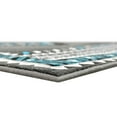 thumbnail image 5 of HR HANDCRAFT RUGS HR Traditional Southwestern Area Rugs Turquoise Gray and Black 7'8" X 10', 5 of 5