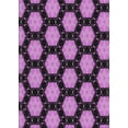thumbnail image 1 of Ahgly Company Indoor Rectangle Patterned Dark Purple Novelty Area Rugs, 8' x 10', 1 of 6