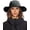 Black+grey, variant on Womens Winter Bucket Hat Warm Fleece Lined Rain Hat UPF50+ Mens Outdoor Adventure Research Hiking Safari Cap