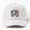 White, variant on Dude Baseball Cap, Simple Casual Statement Graphic Design, Classic Everyday Gift Style Hat