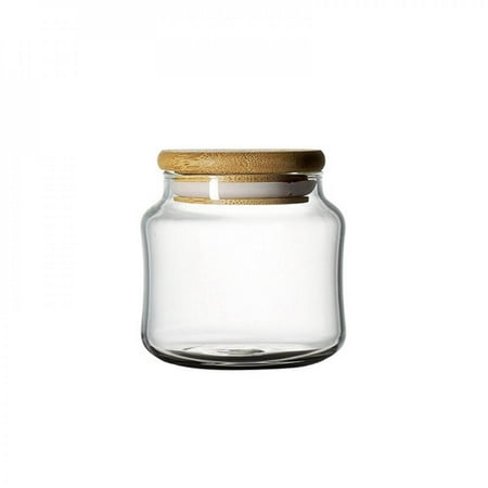 

Glass Small Tea Cans Transparent Portable Tea Tank Box Travel Seal Packaging Tea Cans Home Glass Candy Pot 500ml/200ml/150ml